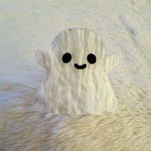 Cute Ghost Shaped Hair Claw Clip